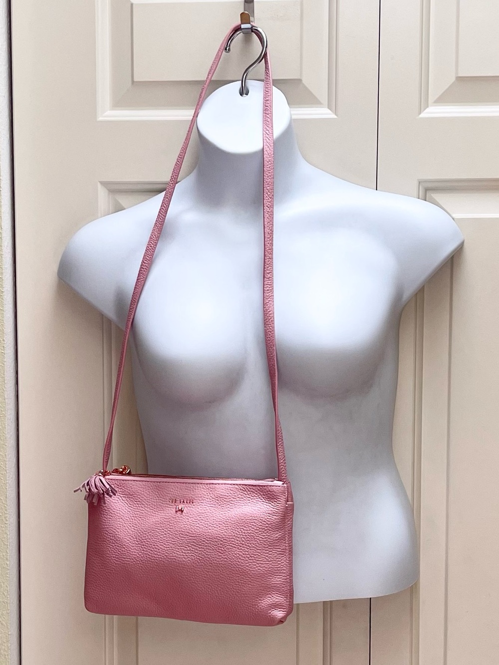 Authentic Ted Baker Macey double zip crossbody bag - Picture 3 of 16